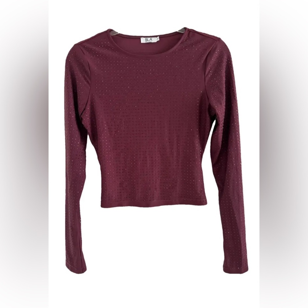 💕NEW💕 Burgundy SLA Top
